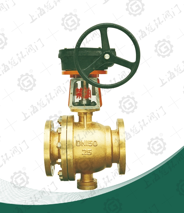 All copper fixed ball valve for oxygen