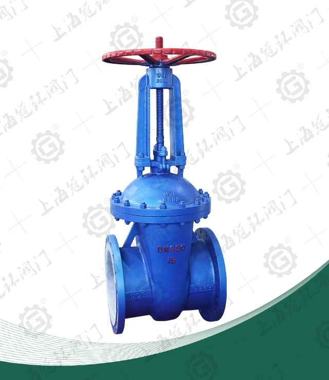 Fluorine lined gate valve